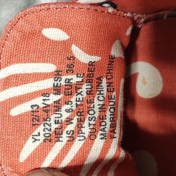 Olukai heleuma mesh cinder off white size 6.5 - Picture 9 of 9